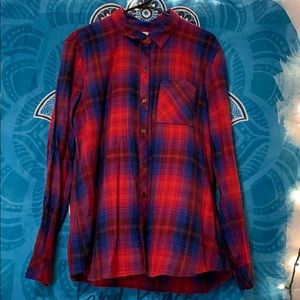 Gap plaid button down